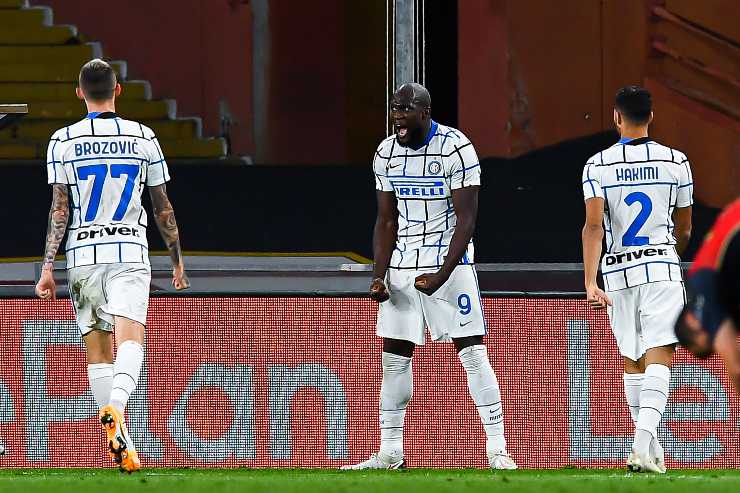 Brozovic, Lukaku e Hakimi