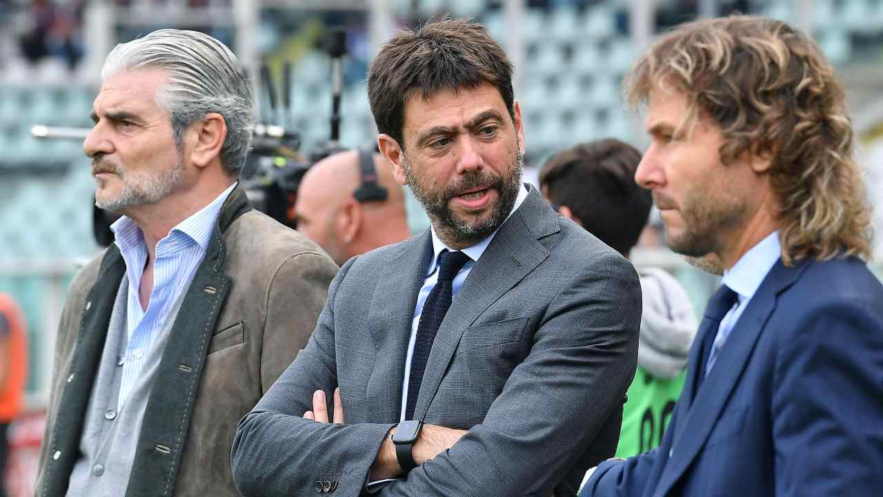 Arrivabene, Agnelli, Nedved