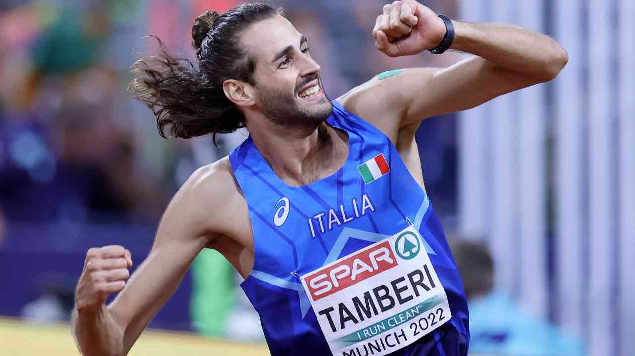 gianmarco tamberi allenamento