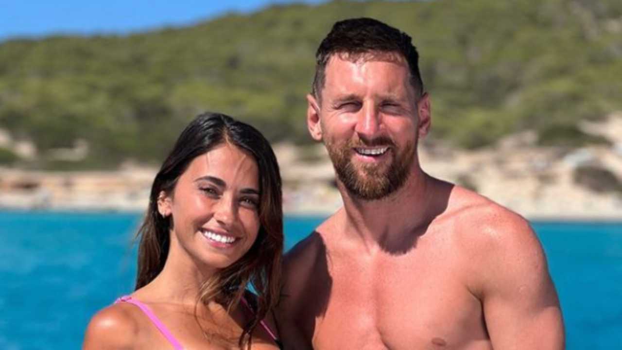 Antonela Roccuzzo e Lionel Messi