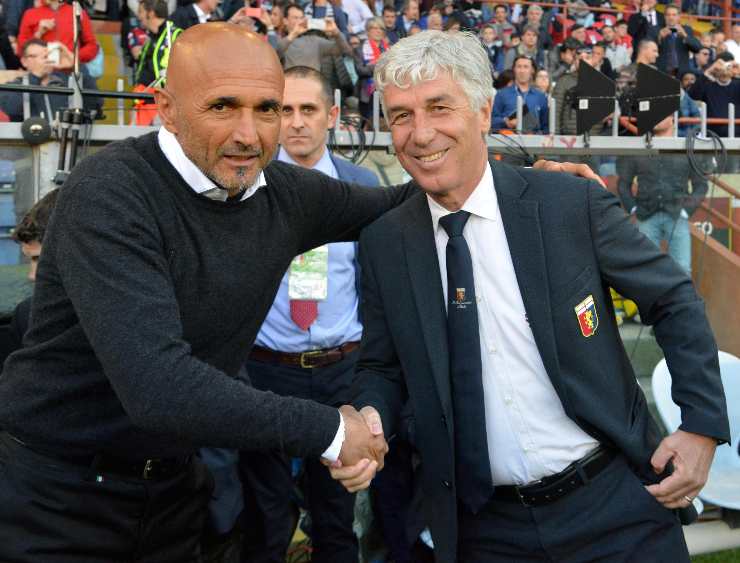 Luciano Spalletti e Gian Piero Gasperini