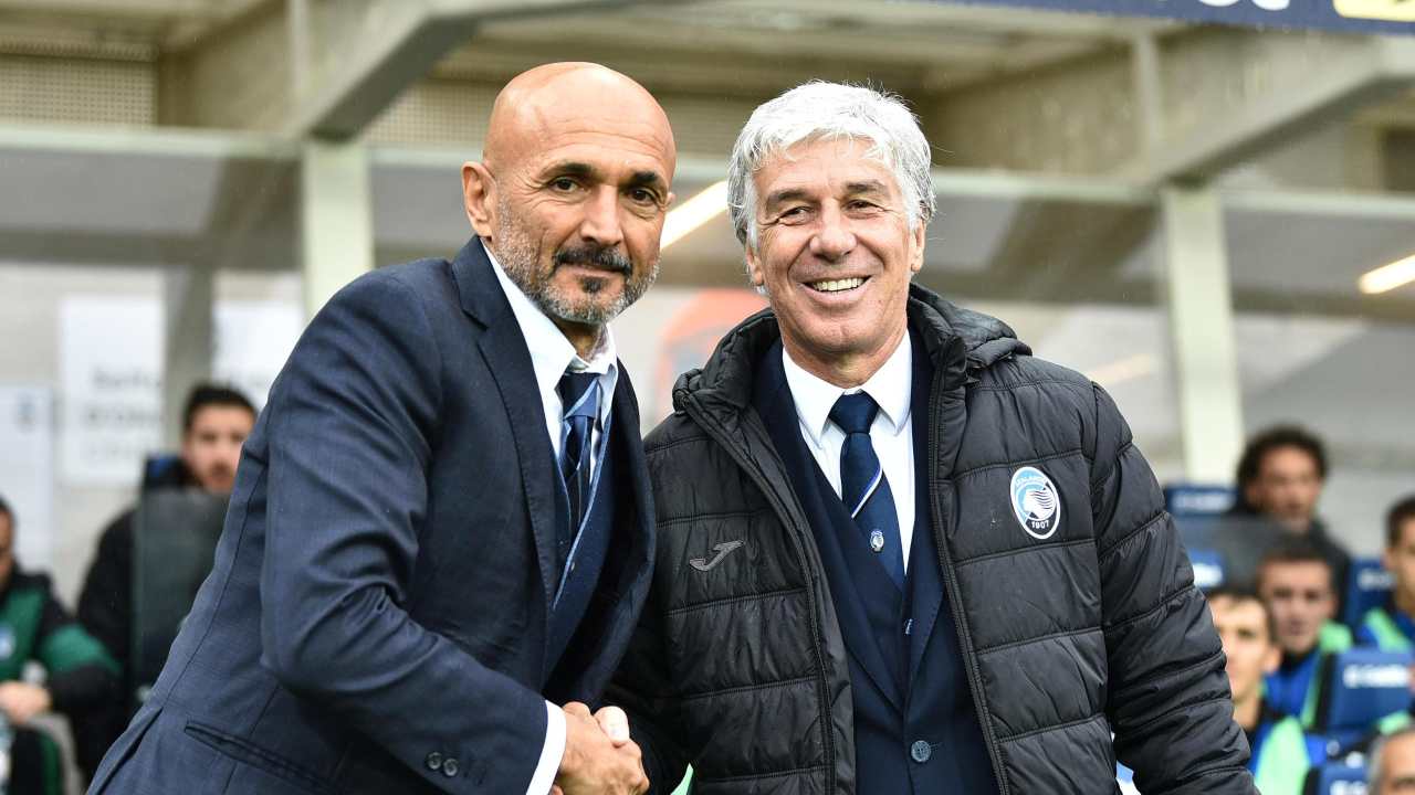 Luciano Spalletti e Gian Piero Gasperini