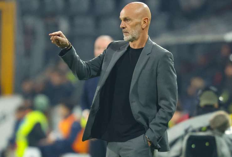 lacrime Stefano pioli