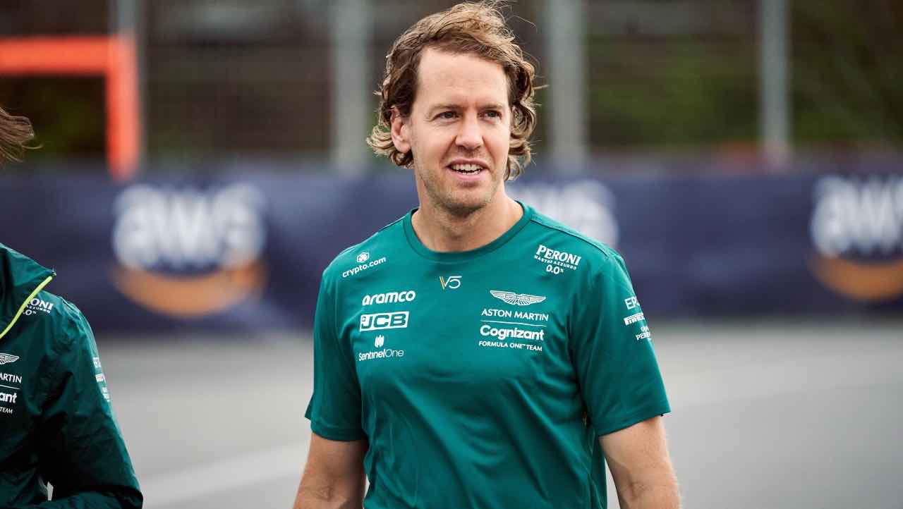 vettel gesto