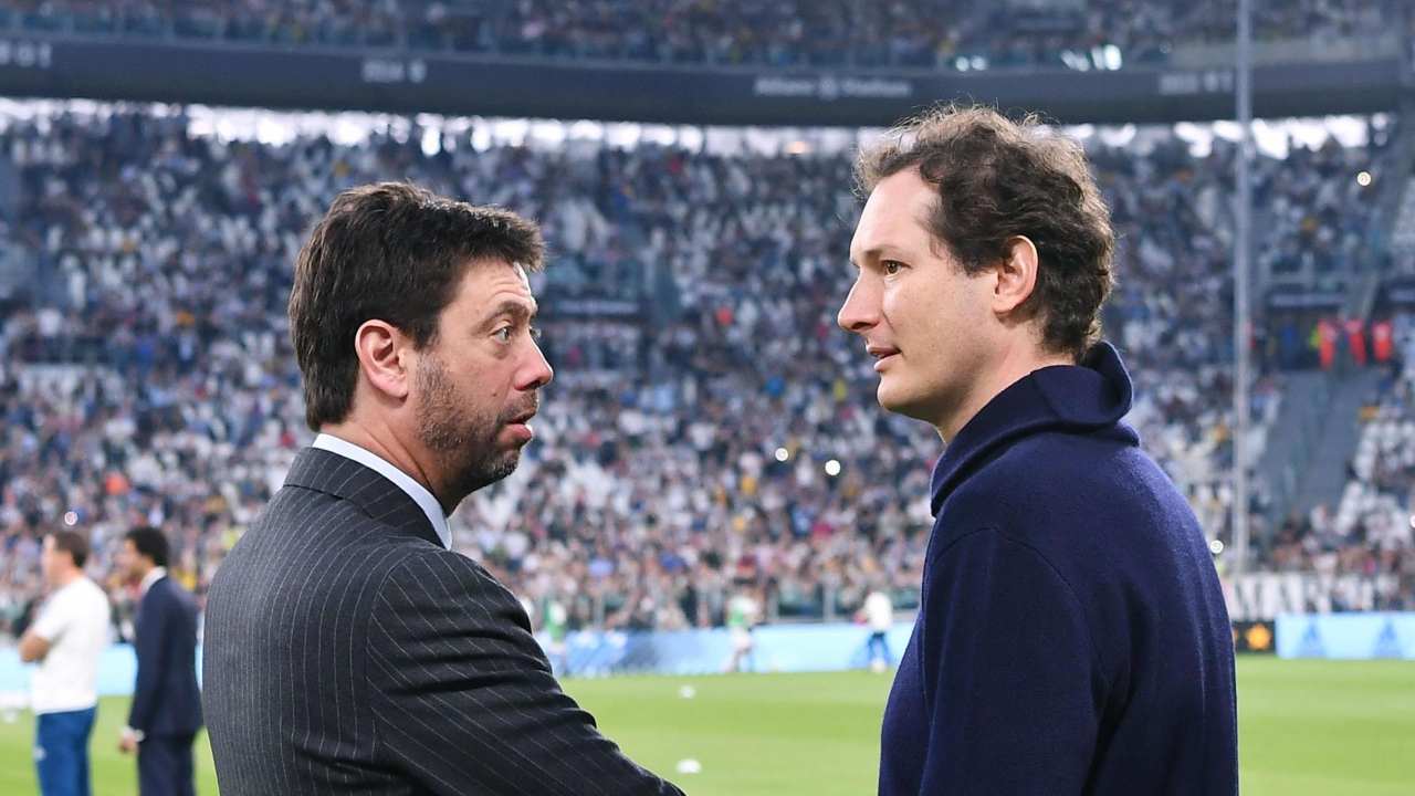 Andrea Agnelli e John Elkann